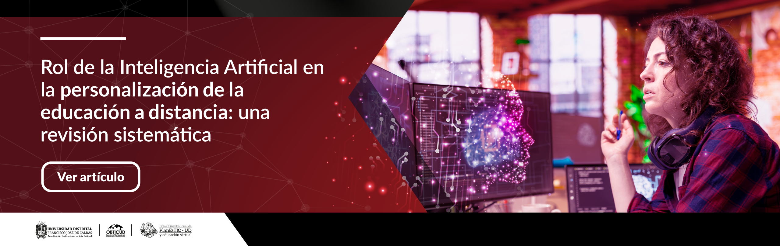 Rol IA personalización educación distancia