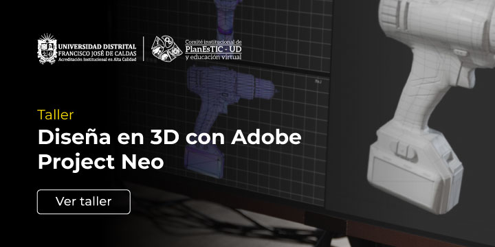 Diseña en 3D con Adobe Project Neo